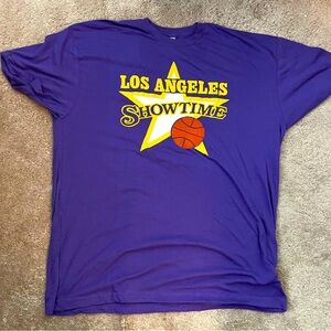 Lakers Vintage NWOT Los Angeles Showtime T-shirt -XXL